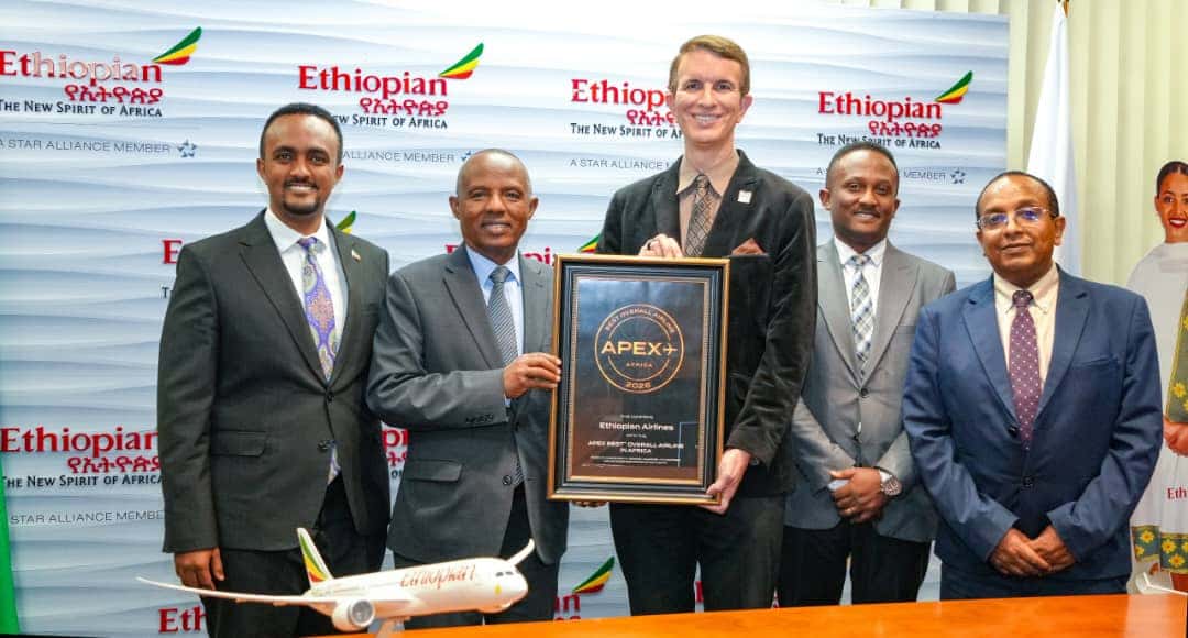 Ethiopian Airlines wins APEX Award 2026