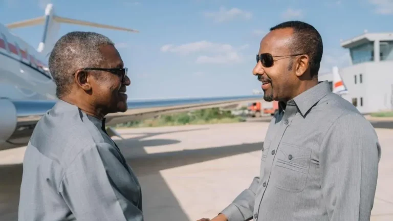 PM Abiy Ahmed, Aligo Dangote, Ethiopia