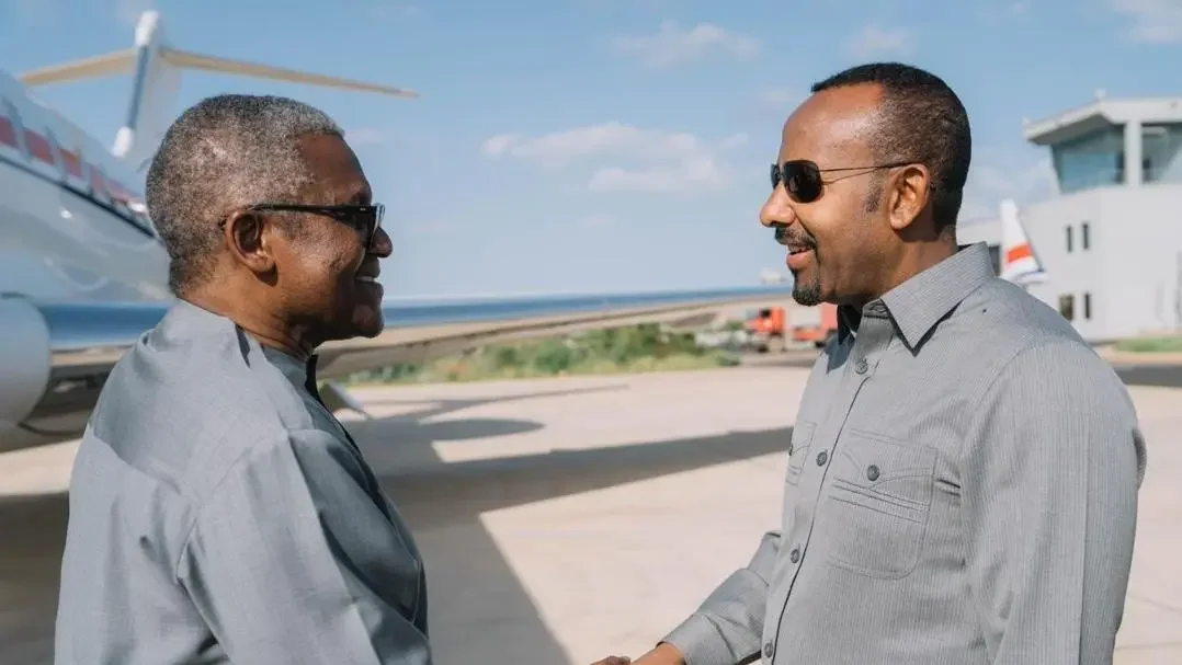 PM Abiy Ahmed, Aligo Dangote, Ethiopia