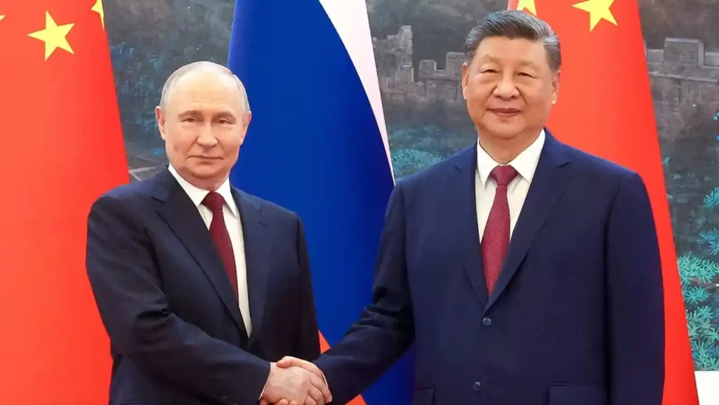 Presidents Xi Jinping and Vladimir Putin Hold Strategic Small-Group Talks in Beinjing 2026