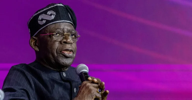 Nigerian President Bola Ahmed Tinubu