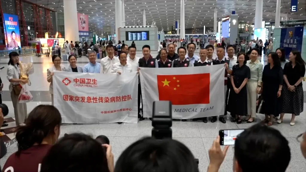 China dispatches expert medical team to DRC to combat the Ebola disease