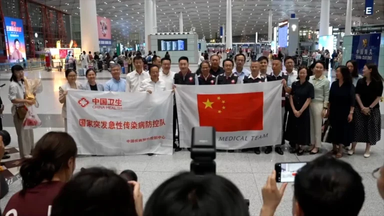 China dispatches expert medical team to DRC to combat the Ebola disease