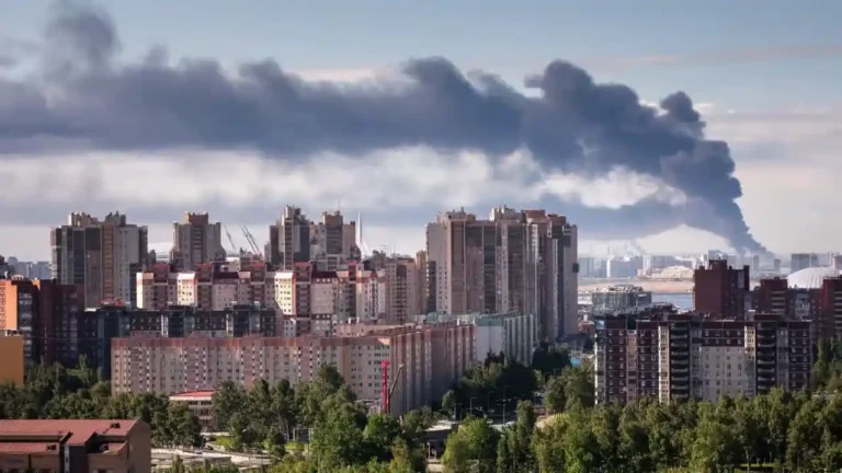 Russia Ukraine War St. Petersburg survived Drone Attack on SPIEF2026