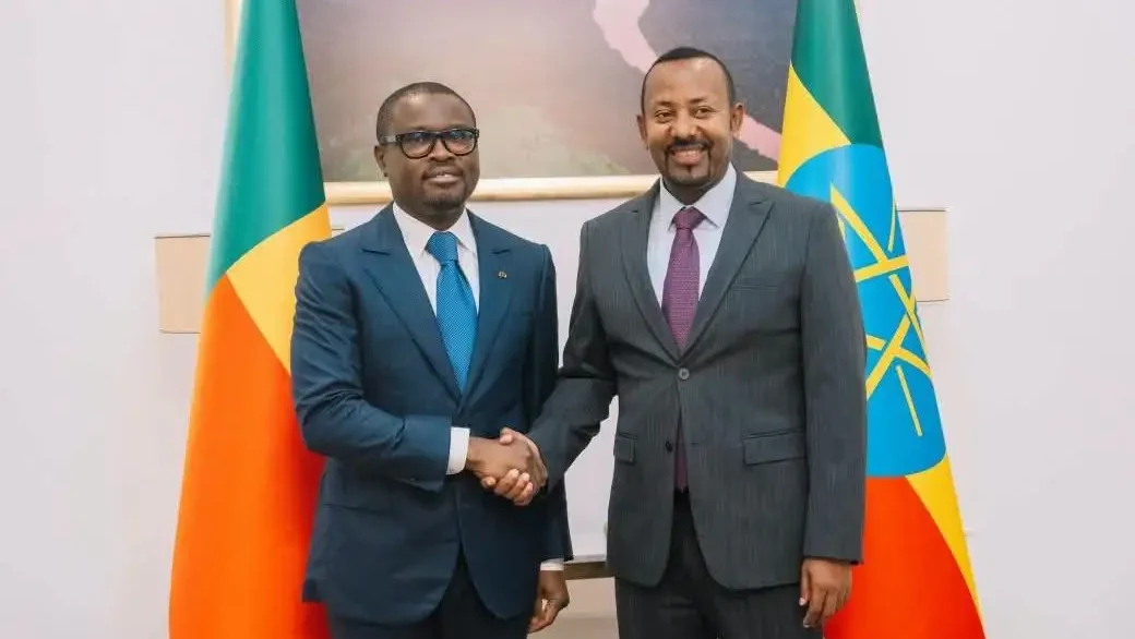 Prime Minister Abiy Hosts Benin President