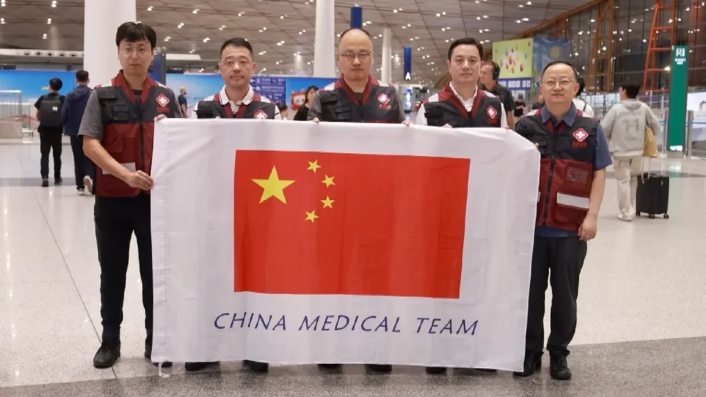 China sends third medical expert team to DRC for Ebola response