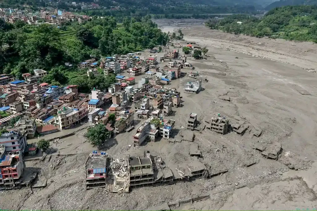 Nepal flood disaster news Amharic