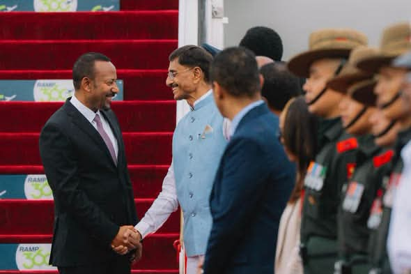 Prime Minister Abiy Arrives in New Delhi for BRICS Summit