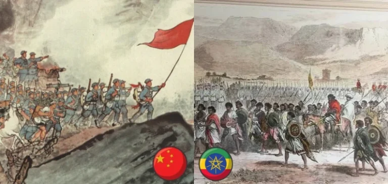China Long March & Adwa Victory, One Spirit