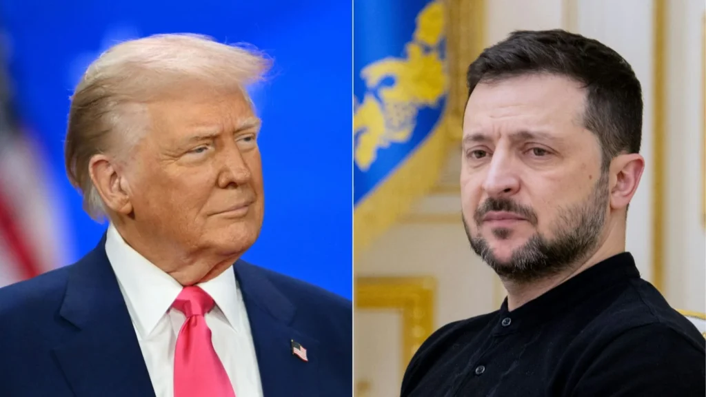 Trump asks Ukraine to get a New President