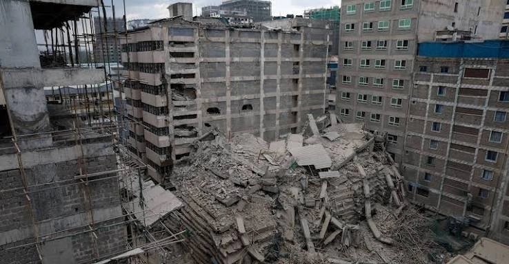 12-Storey Building Under Construction Collapses in Nairobi